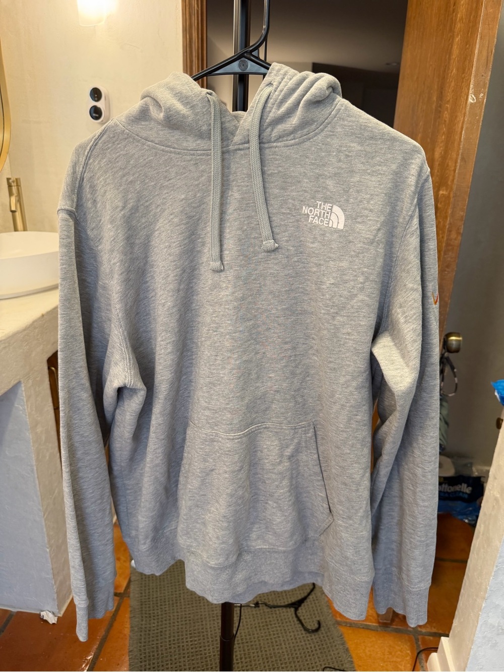 The North Face Light Gray Men's Pullover Hoodie